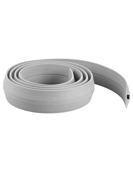 Regleta caucho protegecables 3 m gris