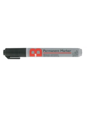 Marcador permanente JMB negro pl
