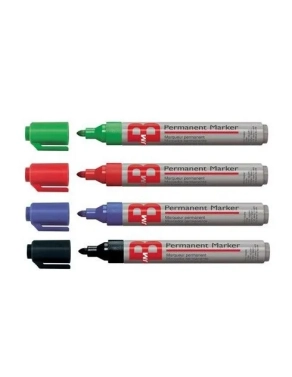Marcador permanente JMB rojo