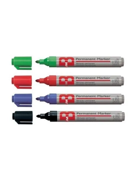 Marcador permanente JMB rojo