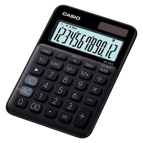 Calculadora CASIO MS-20UC negra