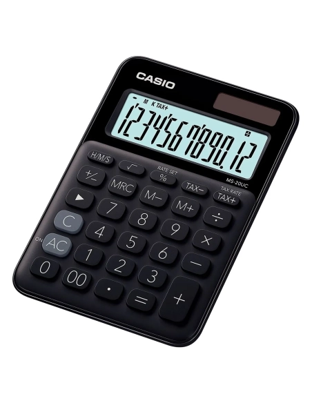 Calculadora CASIO MS-20UC negra