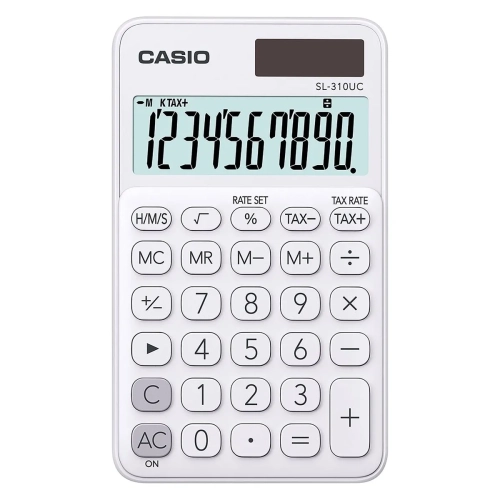 Calculadora Casio SL-310UC blanca