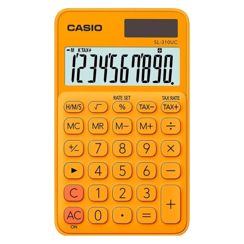Calculadora Casio SL-310UC roja