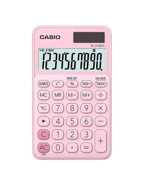 Calculadora Casio SL-310UC rosa