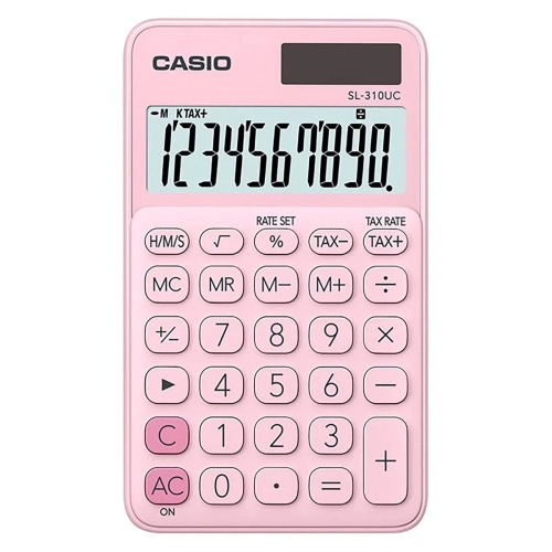 Calculadora Casio SL-310UC rosa