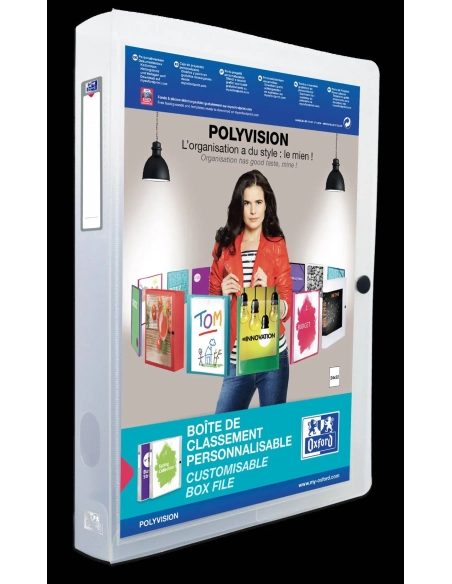 Carpeta proyectos PP personalizable lomo 40mm