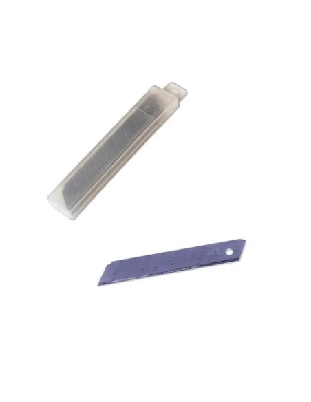 Paquete 10 cuchillas cutter 9 mm