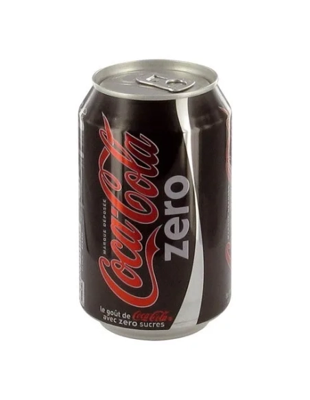 Caja 24 latas coca cola zero