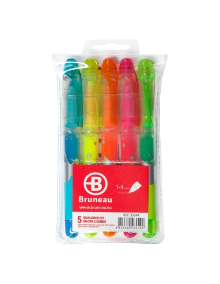 5 rotuladores fluorescentes surtidos JMB