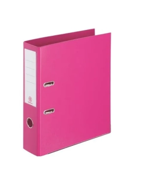 Archivador folio estrecho forrado polipropileno fucsia