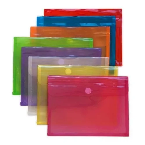 Pack 5 sobres polipropileno fuelle folio verde