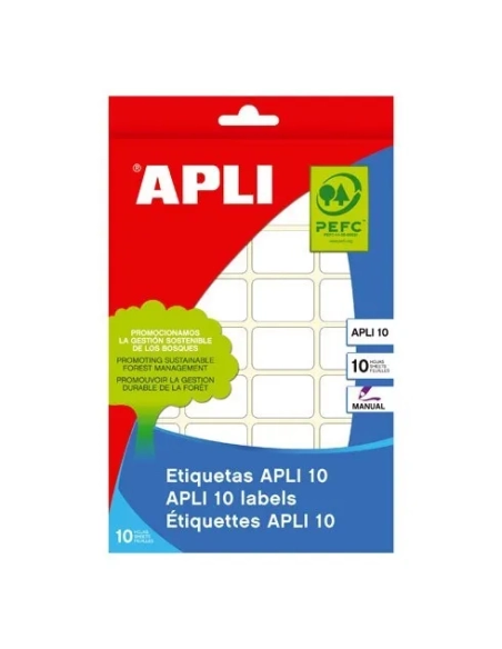 Bolsa 1200 Apli etiquetas autoadhesivas 8x12