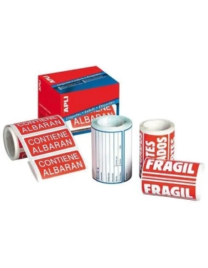 Rollo 200 etiquetas ''fragil'' 50x100