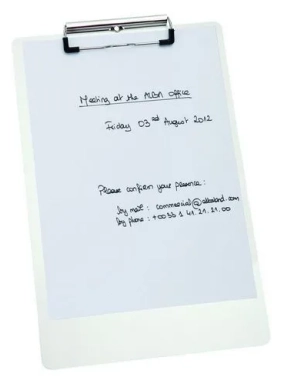 Portabloc aluminio 23x35