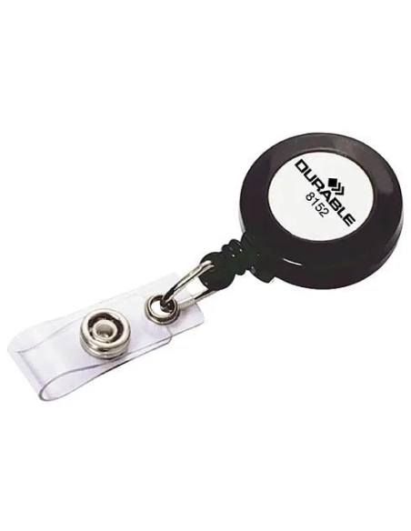 Caja 10 cordones extensibles con botón Durable