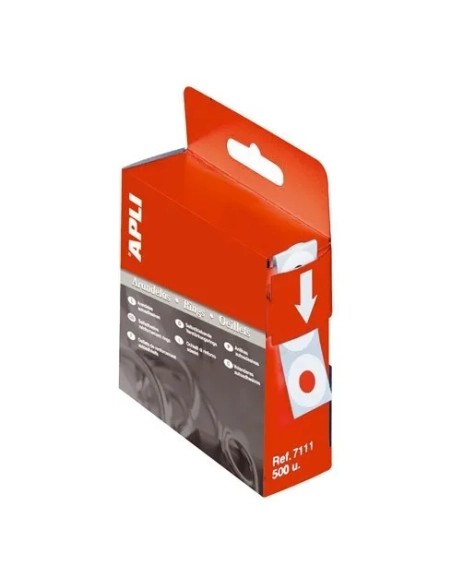 Etiqueta arandela traslucidas 200