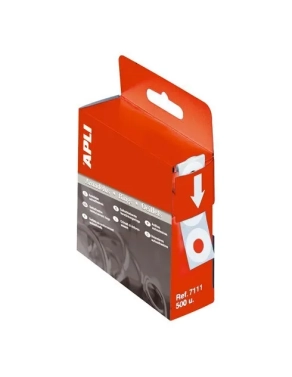 Etiqueta arandela traslucidas 500