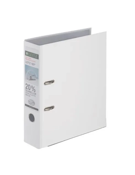 Archivador A4 Leizt ancho carton forrado blanco