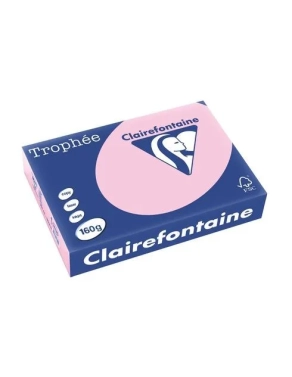 Papel A4 250 hojas 160gr rosa pastel Clairefontaine