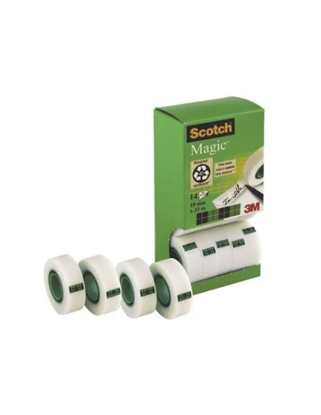 Pack 14 cintas scotch magic 12+2
