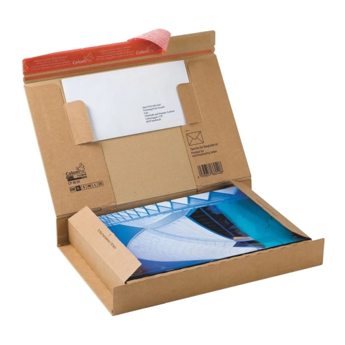Caja postal Premium cierre autoadhesivo 300x212x43