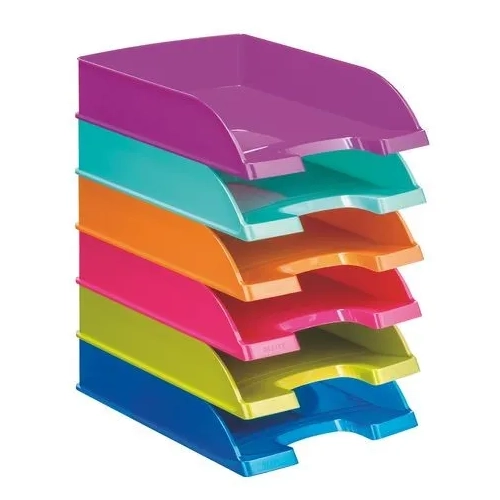 Bandeja sobremesa Wow rosa metalizado Leizt