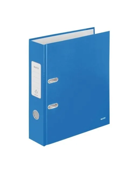 Archivador Leizt Wow ancho carton forrado azul