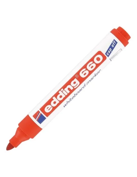 Marcador pizarra Edding 660 rojo