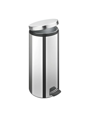 Papelera  pedal metal Inox Brabantia 30 l