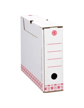 Archivo Definitivo A4 8 cm de ancho color blanca