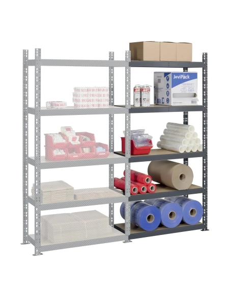 Estanteria metálica modulo adicional 200x100x40 IndustriEco