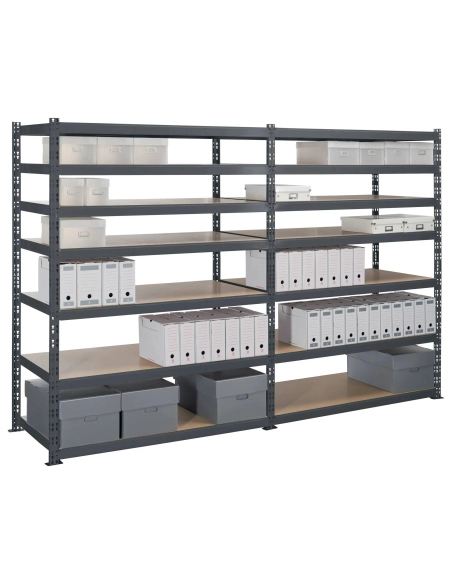 Estanteria metálica modulo inicial 200x100x70 Archiveco