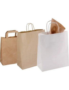 Bolsa kraft 20x10x28 asas planas