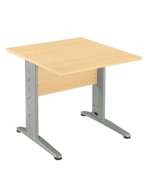 Mesa 80cm pata metal aluminio Altys