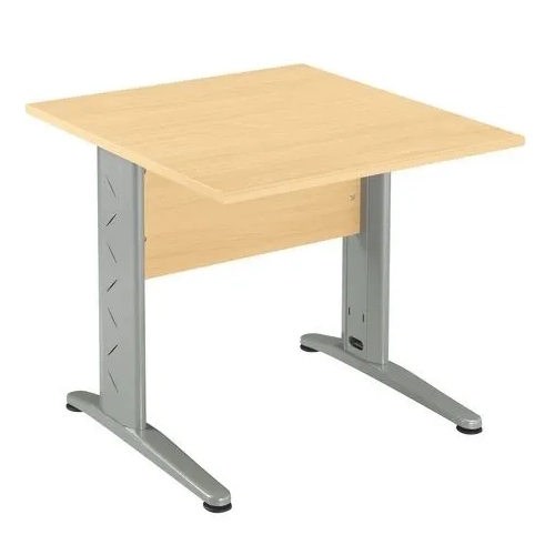 Mesa 80cm pata metal aluminio Altys