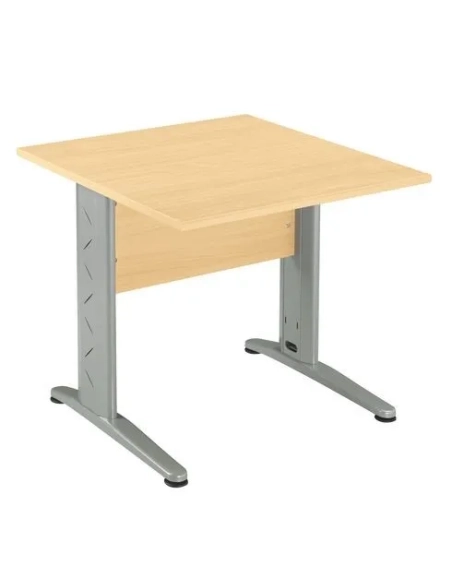 Mesa 80cm pata metal aluminio Altys