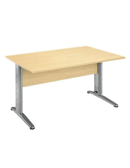 Mesa 140cm pata metal aluminio Altys