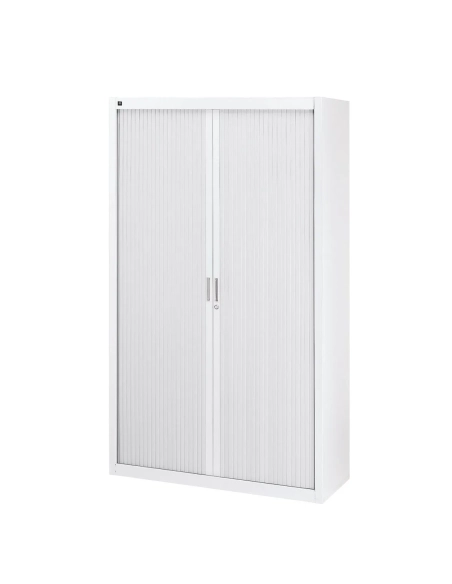 Armario metalico desmontable con puertas persiana 200x120