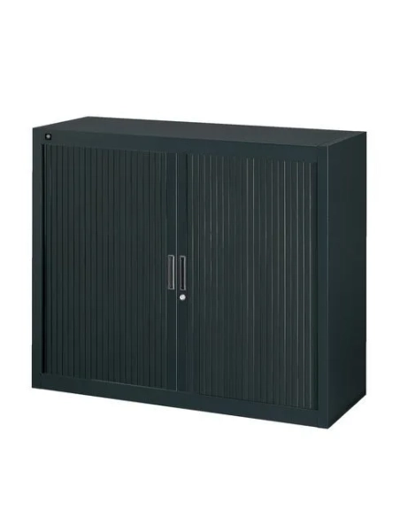 Armario de persiana desmontable 100x120 negro