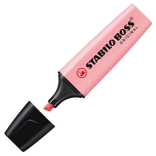 Marcador fluorescente Stabilo Boss Color Rosa Pastel