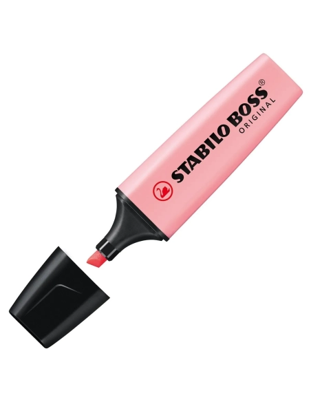 Marcador fluorescente Stabilo Boss Color Rosa Pastel