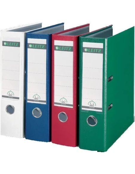 Archivador Leitz ancho forrado polipropileno A4 azul