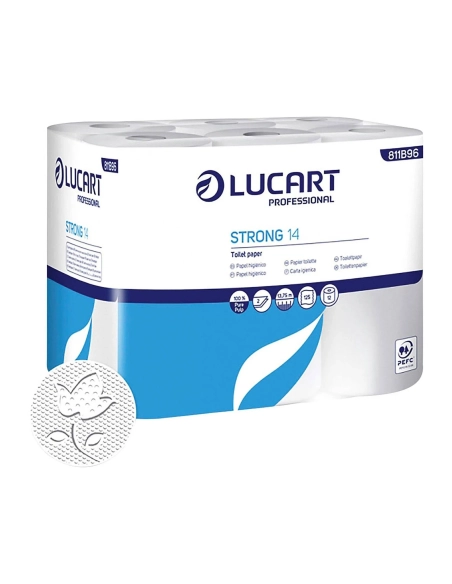 Papel higienico doble capa Strong 12 rollos