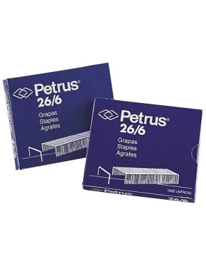 Caja 1000 grapas Petrus 26/06