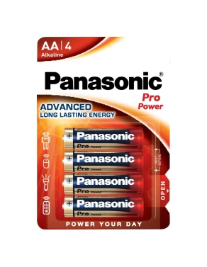 Blister 4 pilas Pro Power (premium) LR6 AA Panasonic