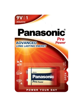 Blister 1 pila Pro Power (premium) 9V Panasonic