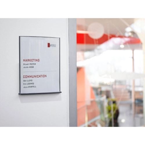 Placa señalizacion A4