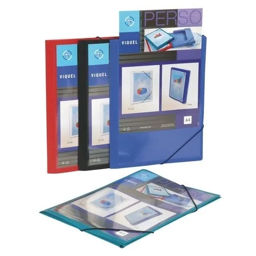 Carpeta polipropileno solapas con gomas personalizable surtidas