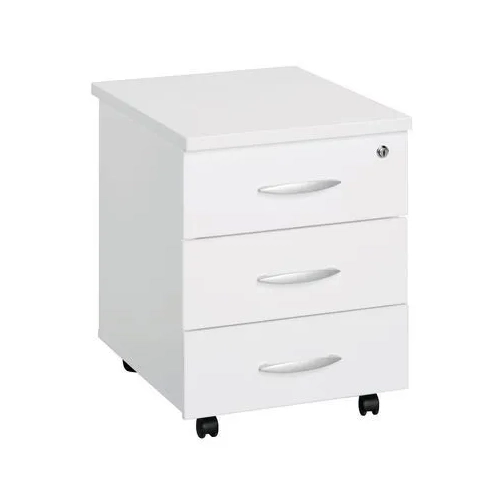 Cajonera con ruedas 3 cajones  excellens blanca